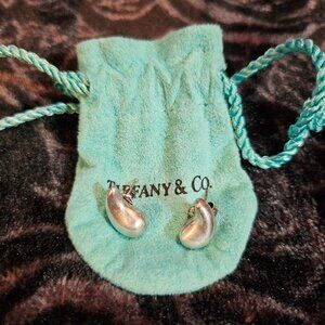 Tiffany & Co. Silver Teardrop Stud Earrings